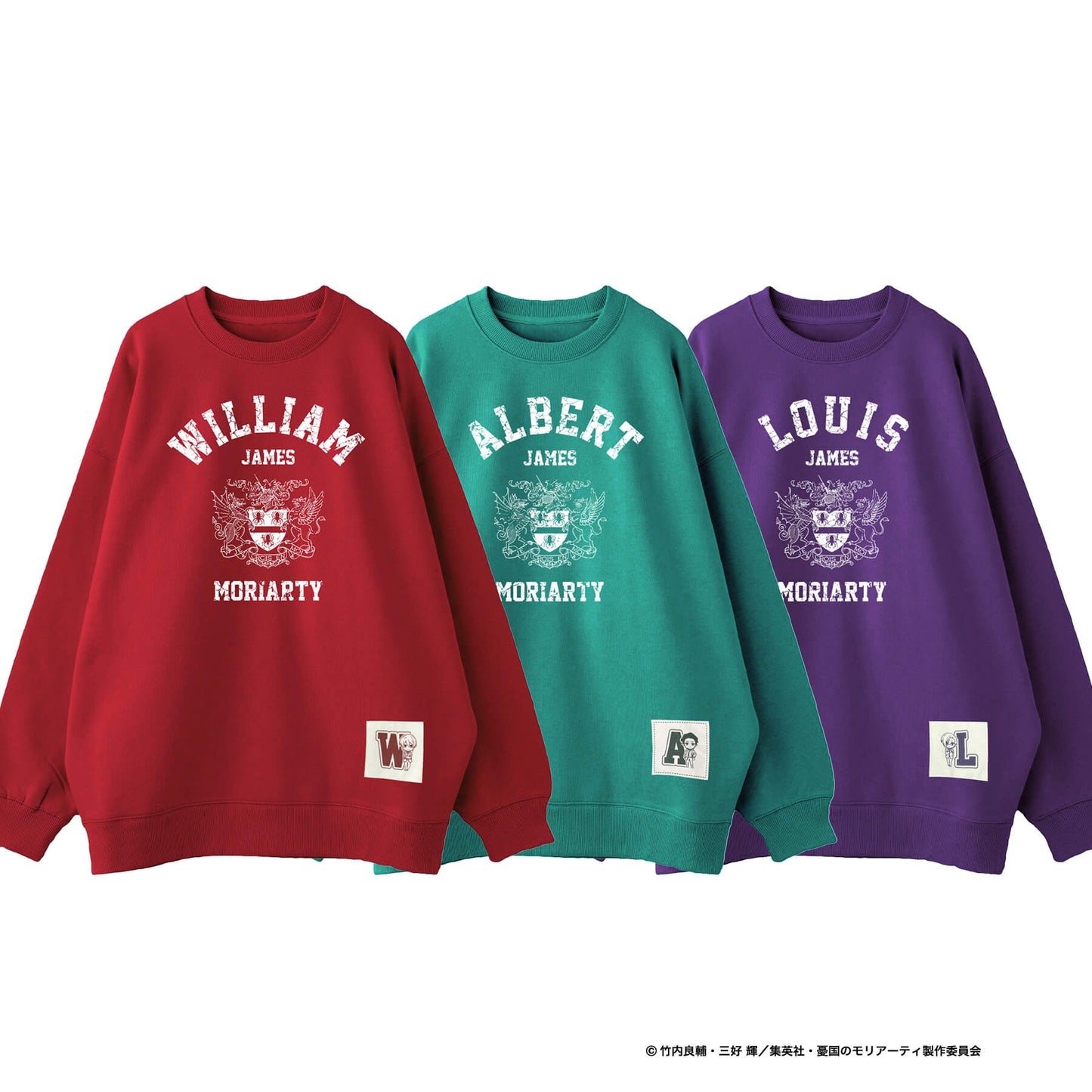 30%OFF|カレッジプルオーバー / 憂国のモリアーティ