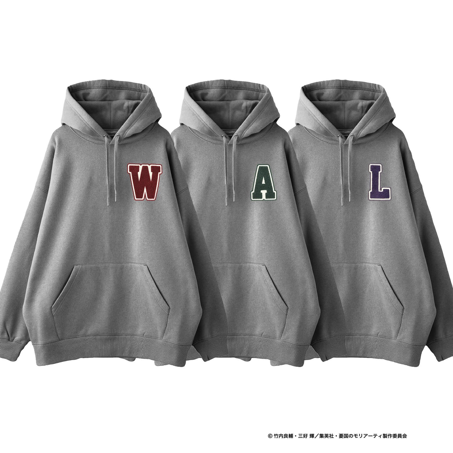 30%OFF|イニシャルワッペン付フーディ / 憂国のモリアーティ