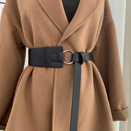 リング付ワイドサッシュベルト