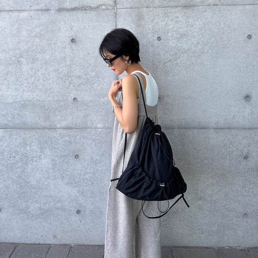 ナイロンドローコードバックパック