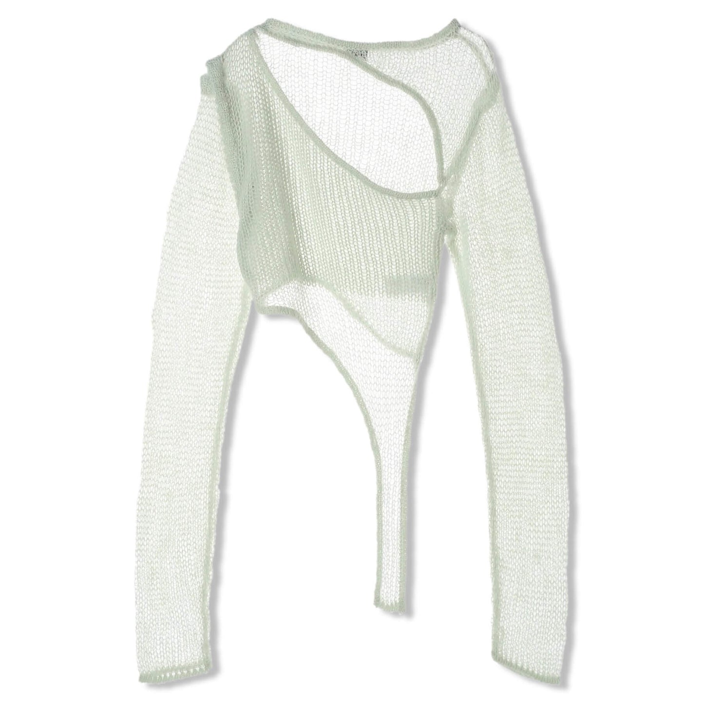 70%OFF|スパイダースレッドアシンメトリーニット