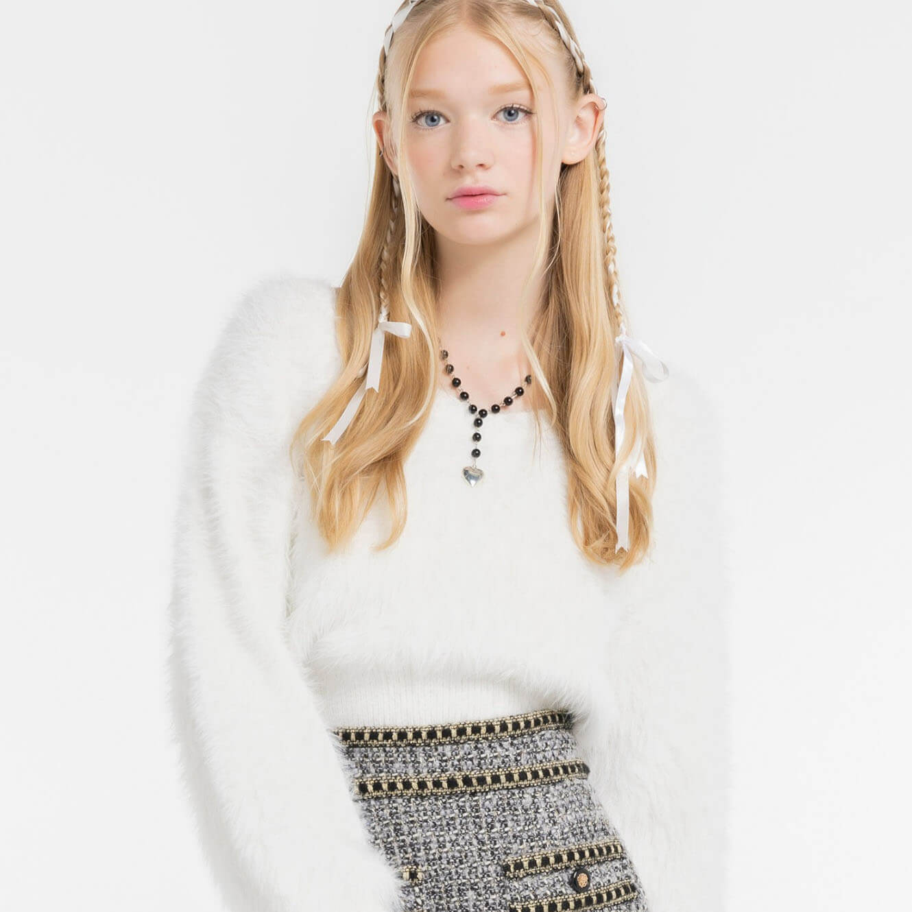 70%OFF|2wayシャギーニット