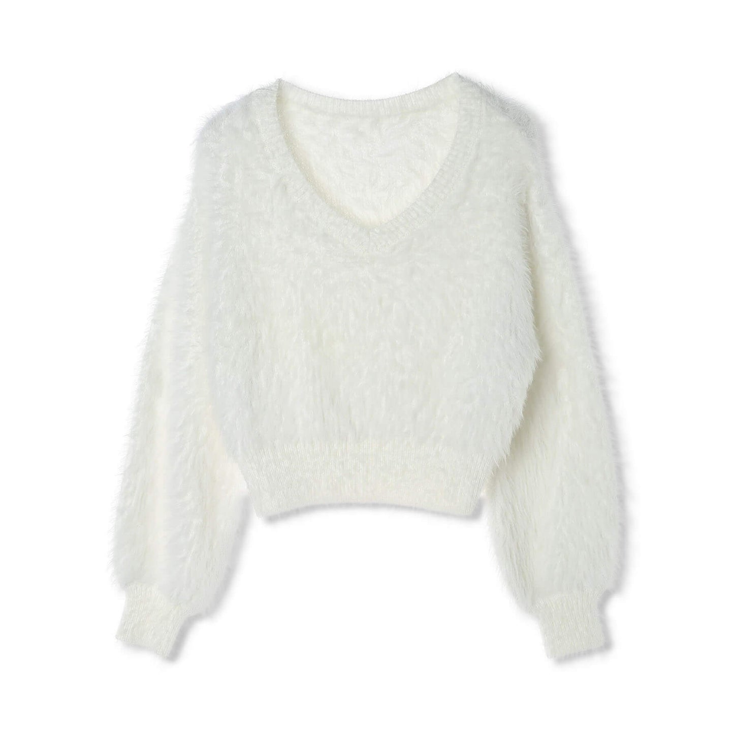 70%OFF|2wayシャギーニット