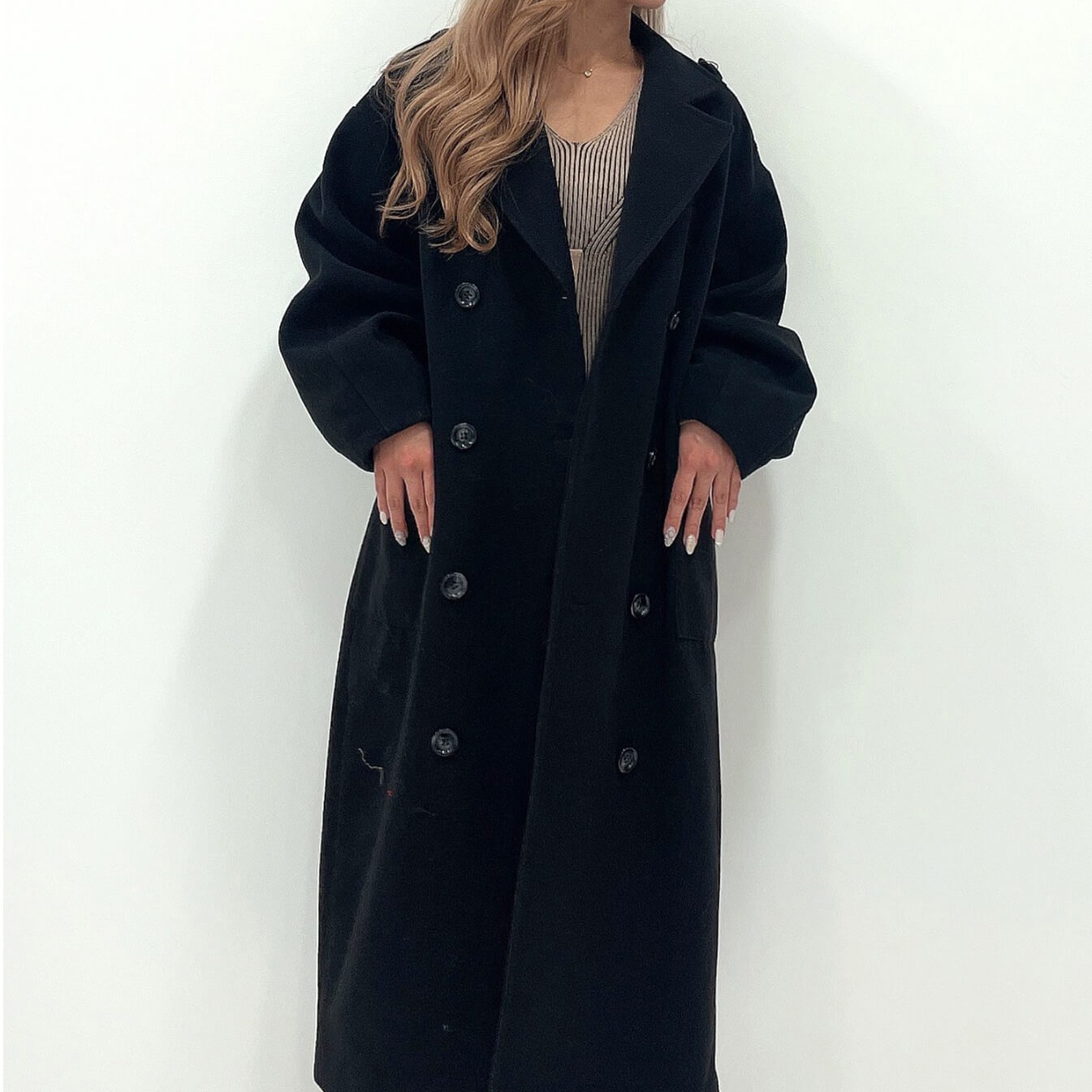 70%OFF|袖ボリュームオーバーコート