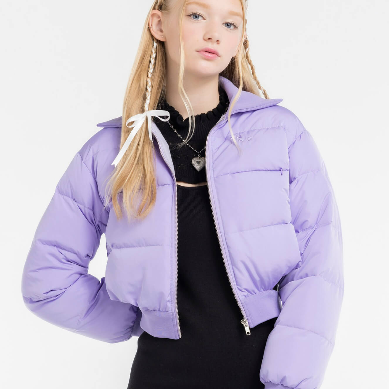 70%OFF|ウエスト開きショートダウンジャケット
