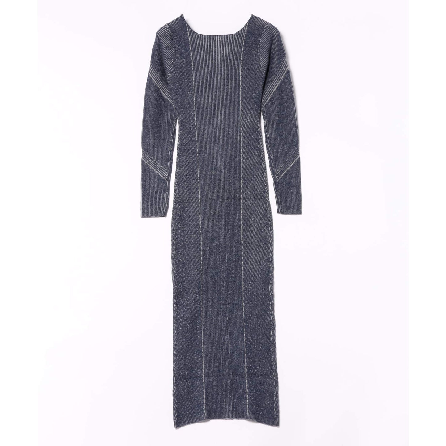 70%OFF|フロント釦減らし目ニットワンピース