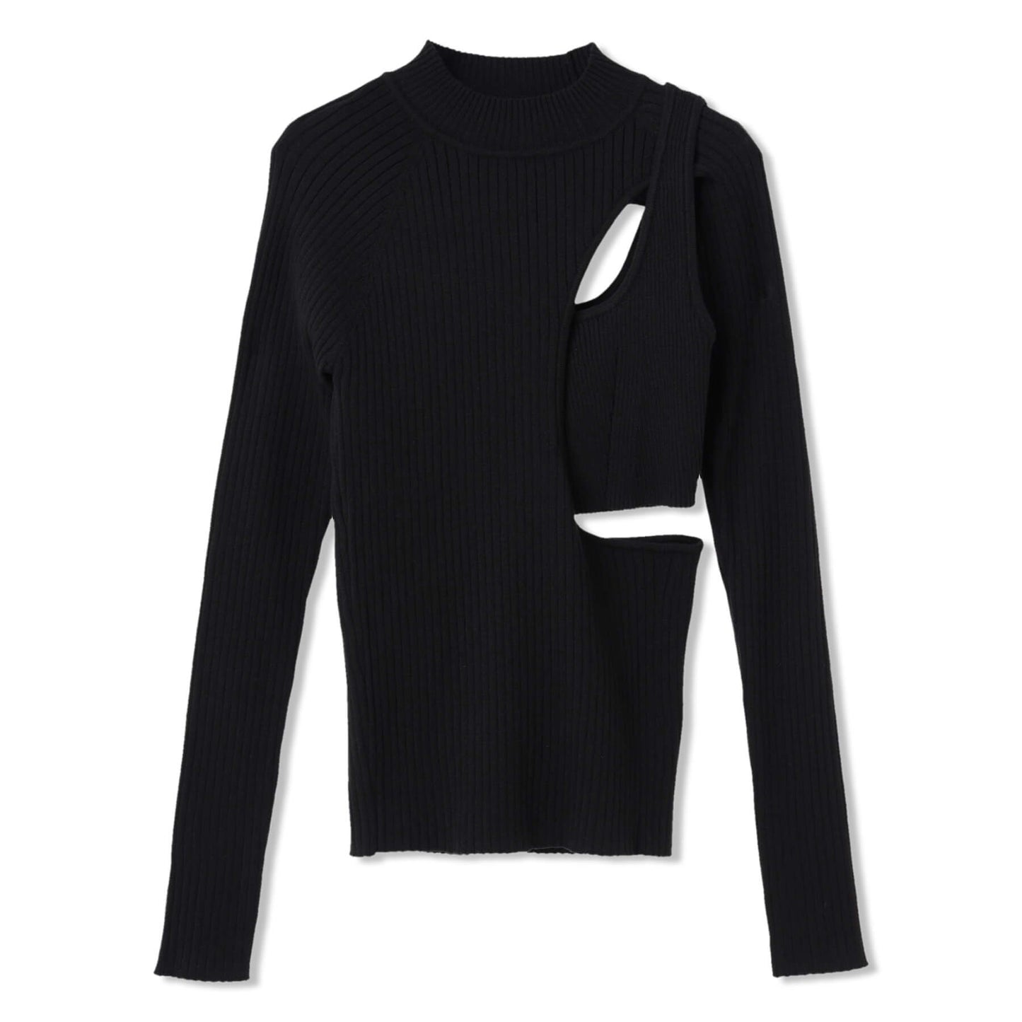 70%OFF|2wayデザインレイヤードニット