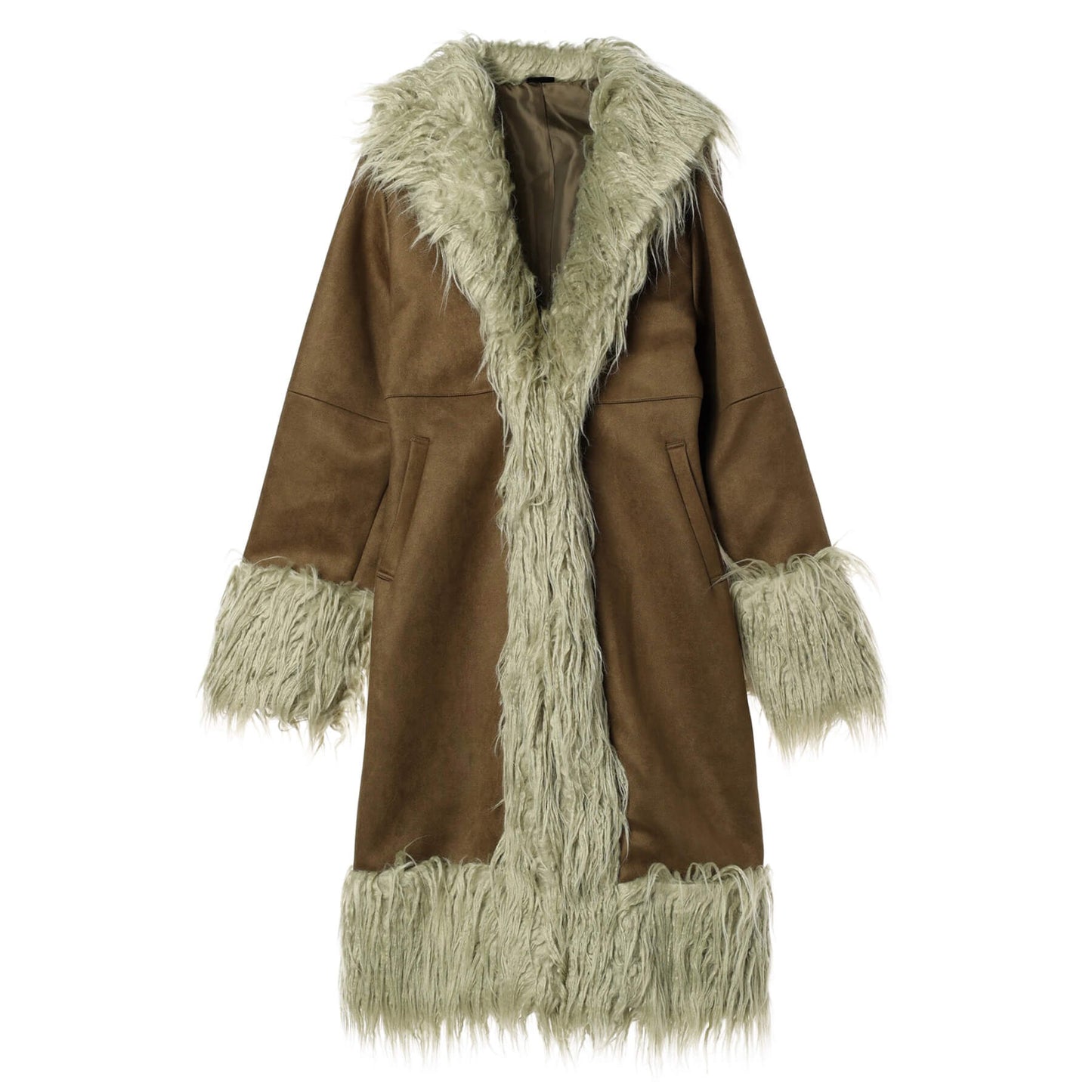 70%OFF|ファー付きコート