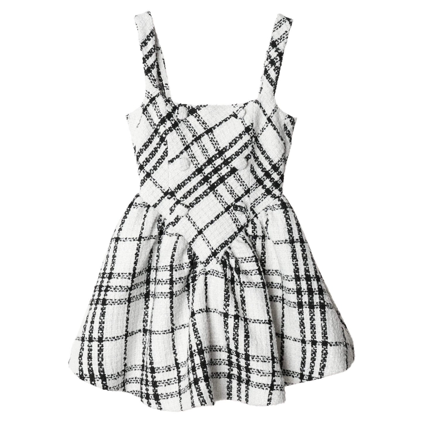 70%OFF|Tweed mini dress