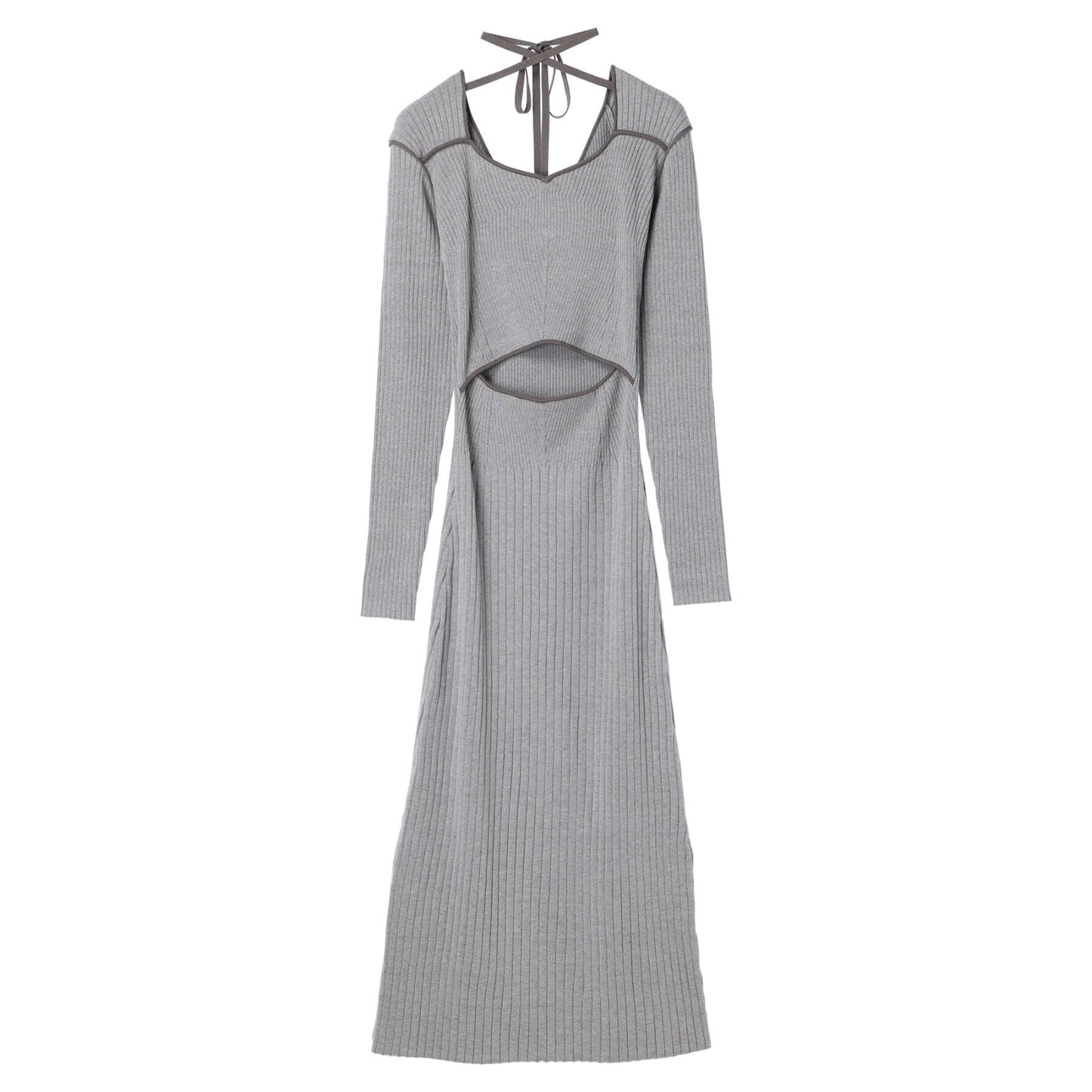 70%OFF|Waist opening dress