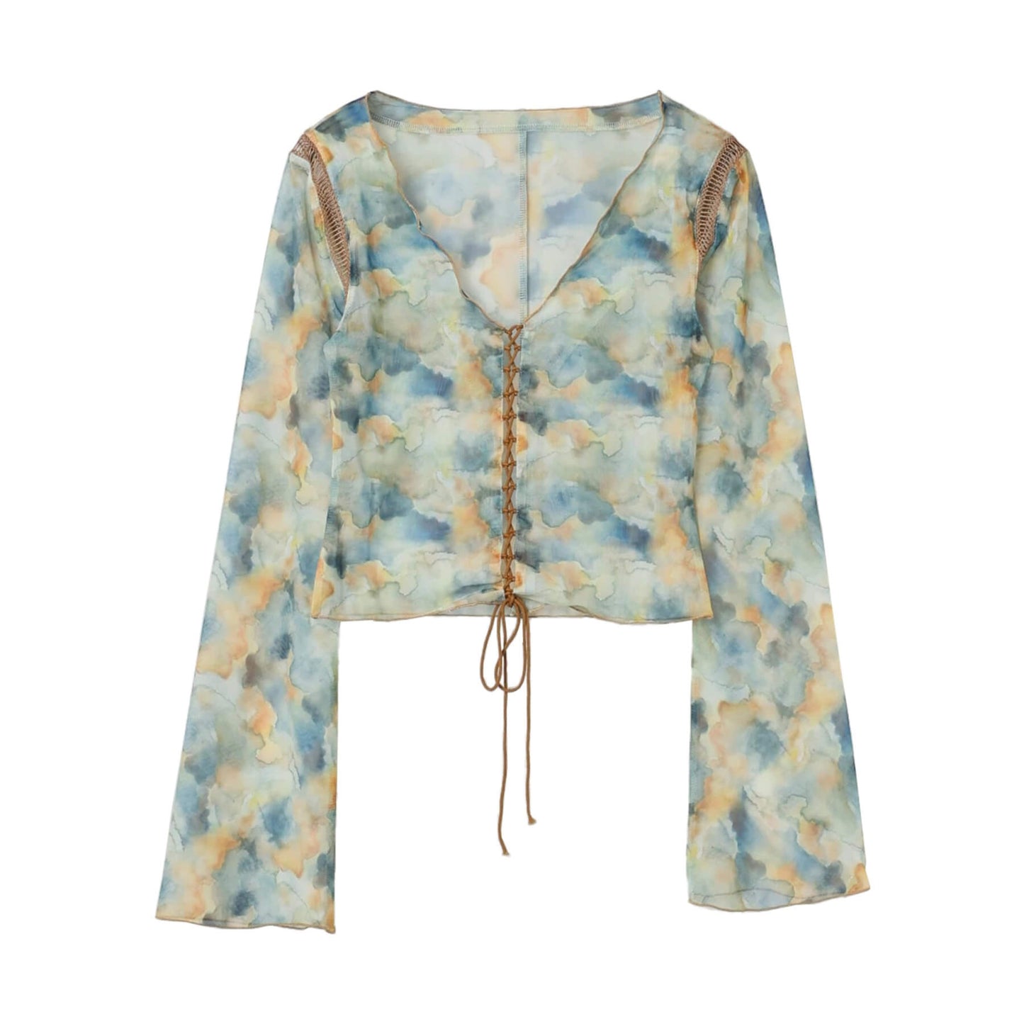 70%OFF|Original pattern top