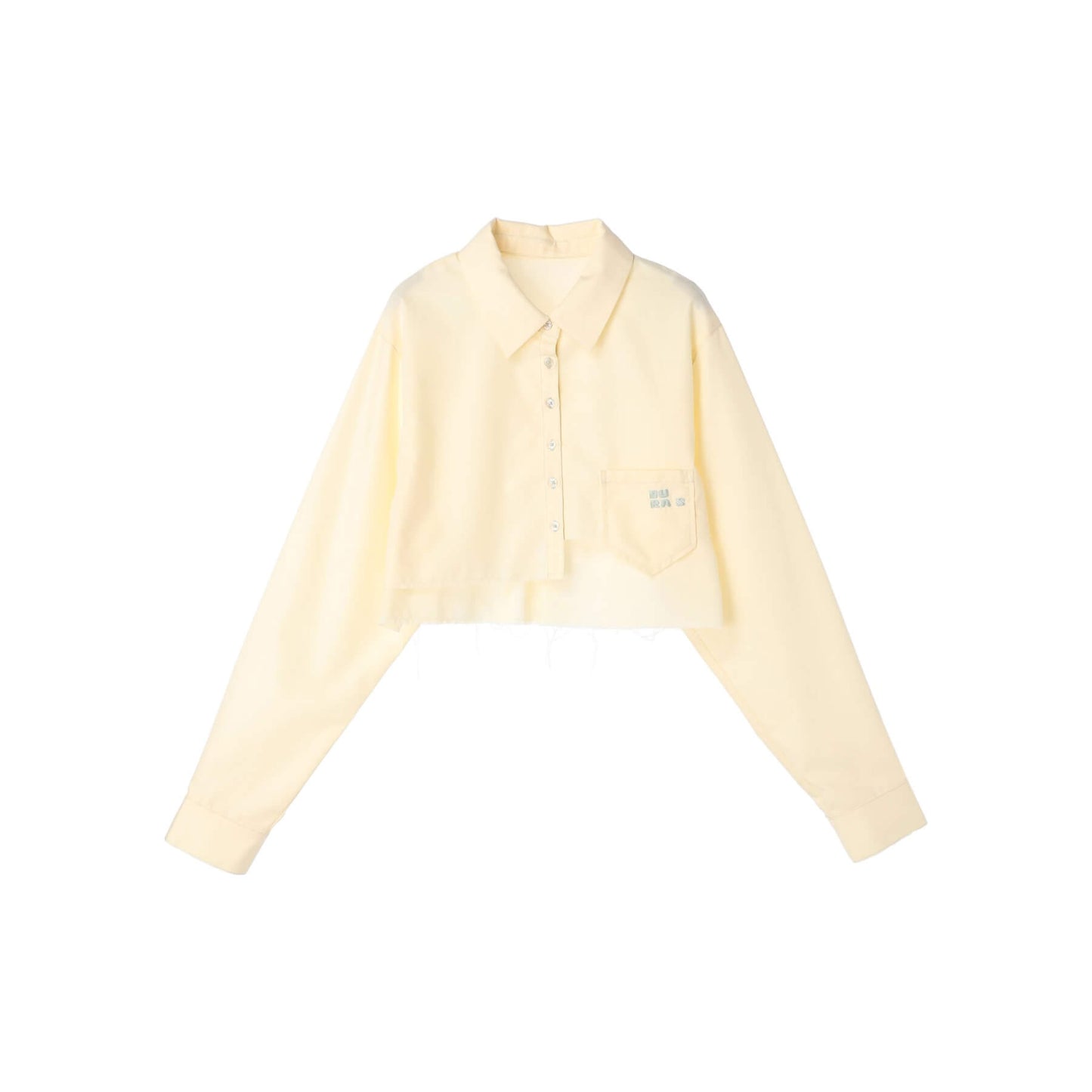 70%OFF|Cropped shirt