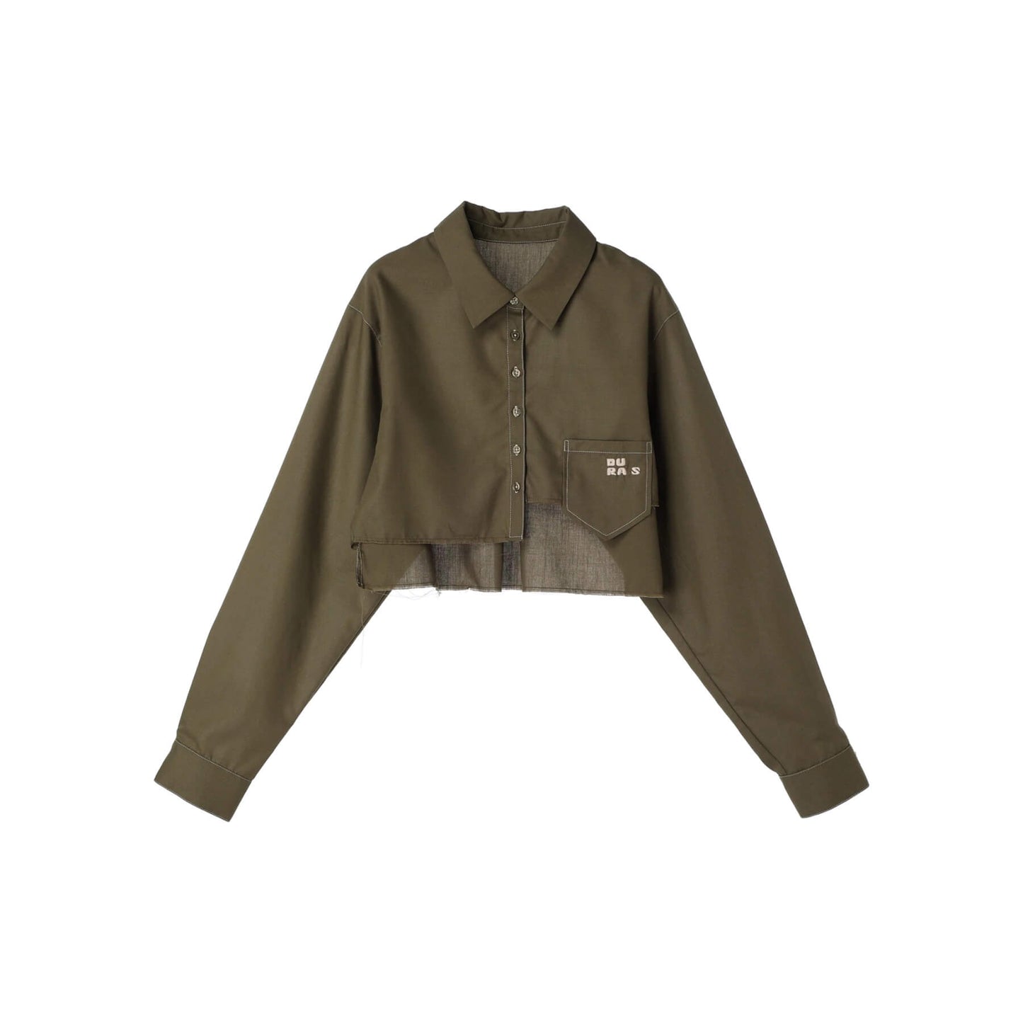 70%OFF|Cropped shirt