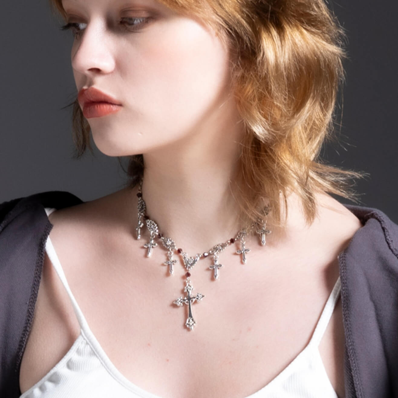 70%OFF|Randomcross necklace