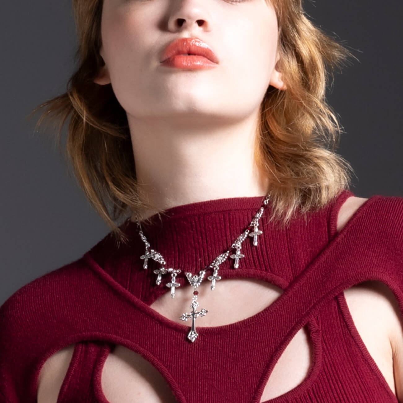 70%OFF|Randomcross necklace
