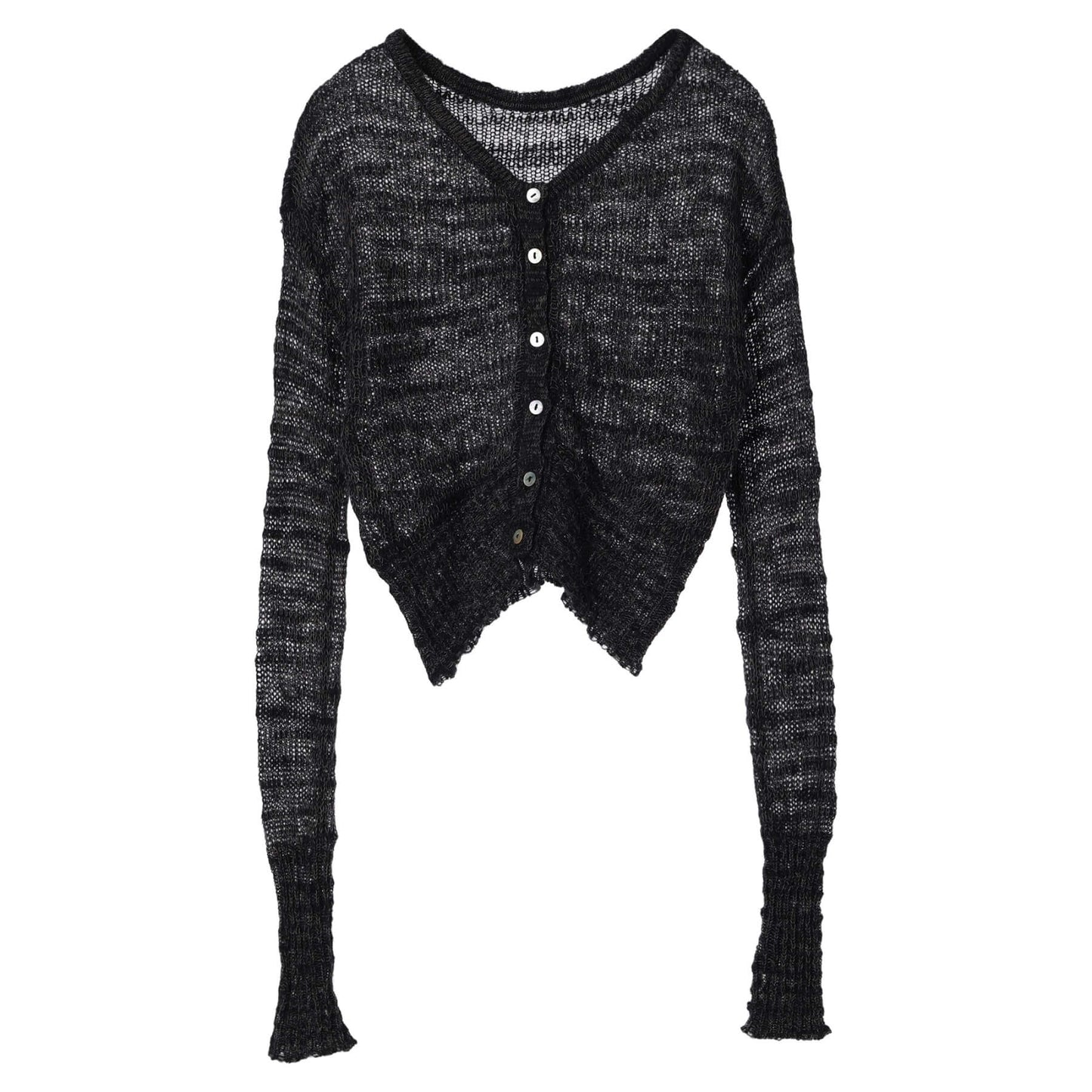 70%OFF|Shell button cardie