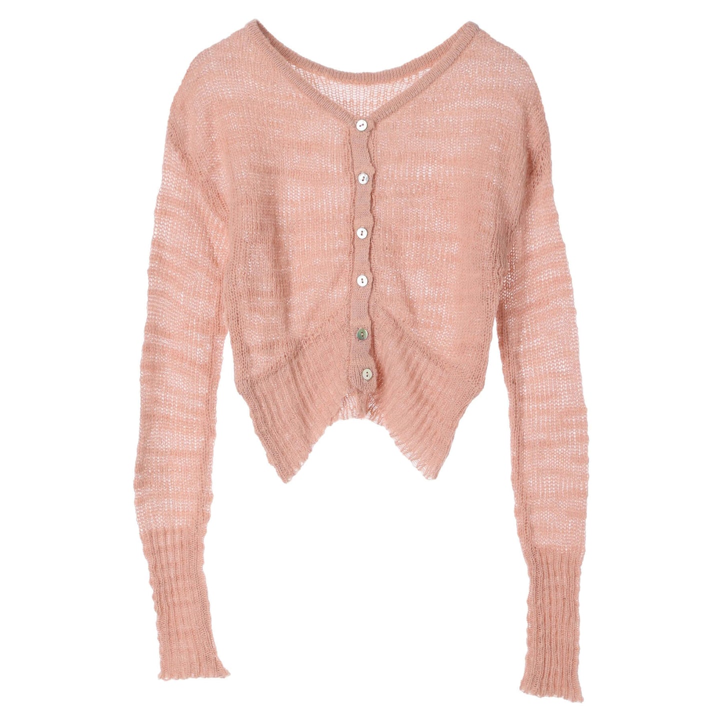 70%OFF|Shell button cardie