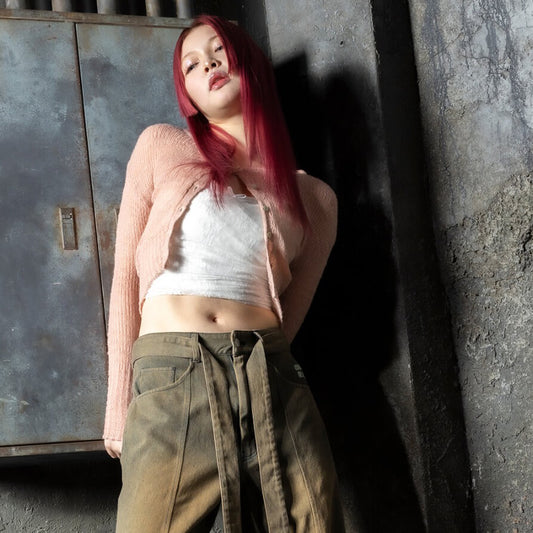 70%OFF|Shell button cardie