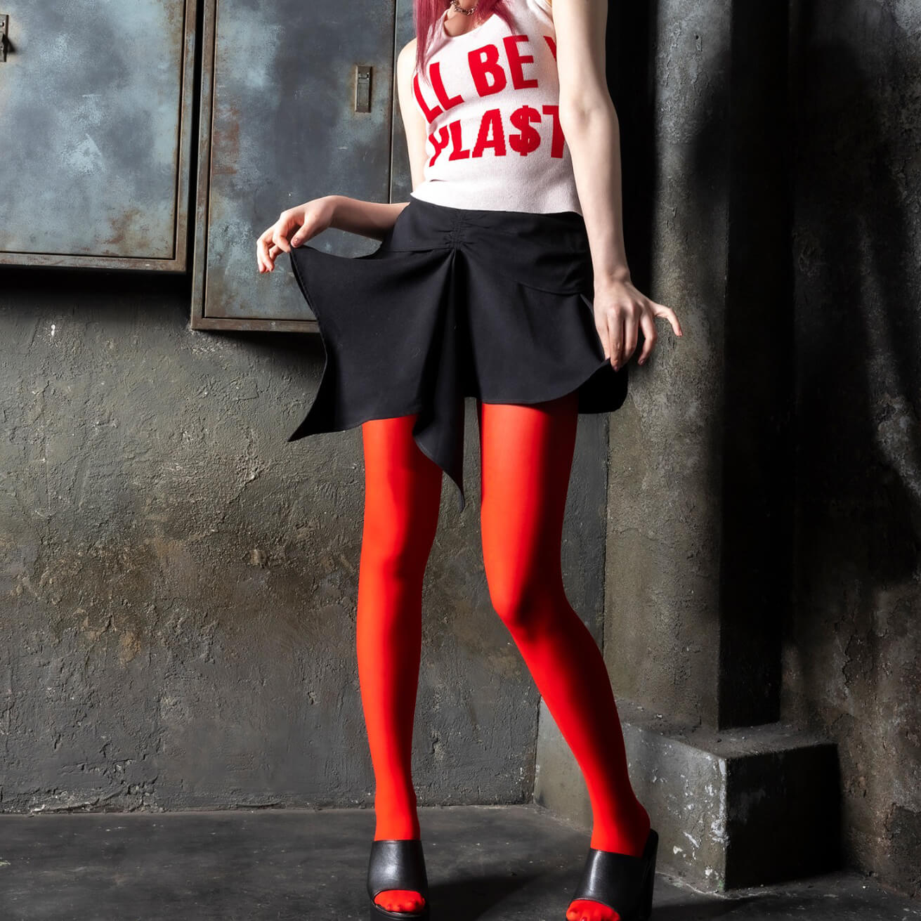 70%OFF|Flare miniskirt