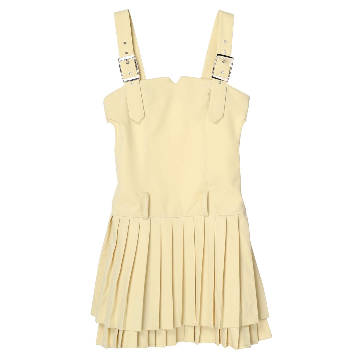 70%OFF|Double pleated dress