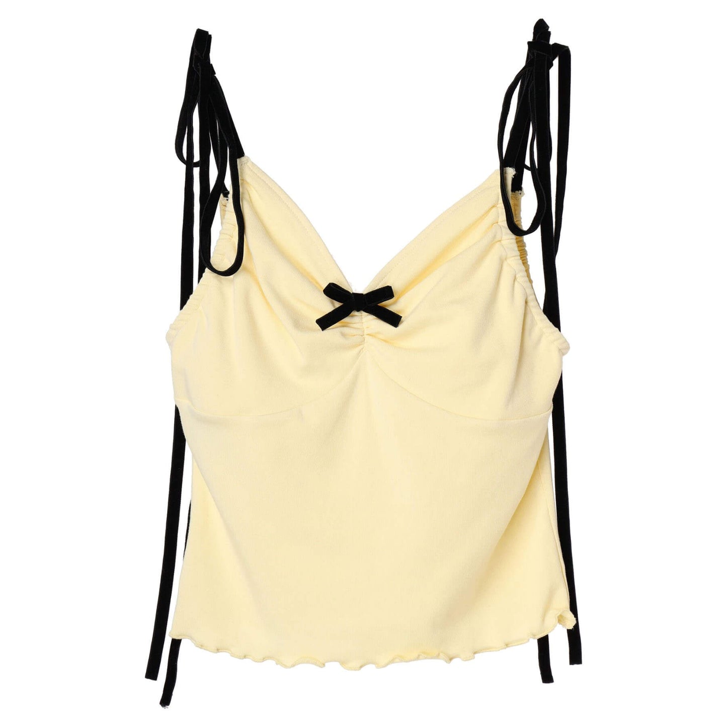70%OFF|Velour ribbon cammy