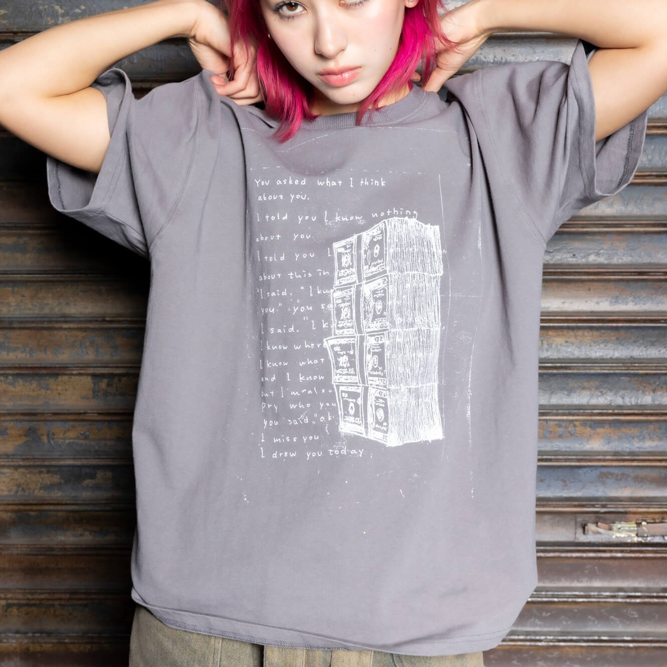 70%OFF|Message T-shirt