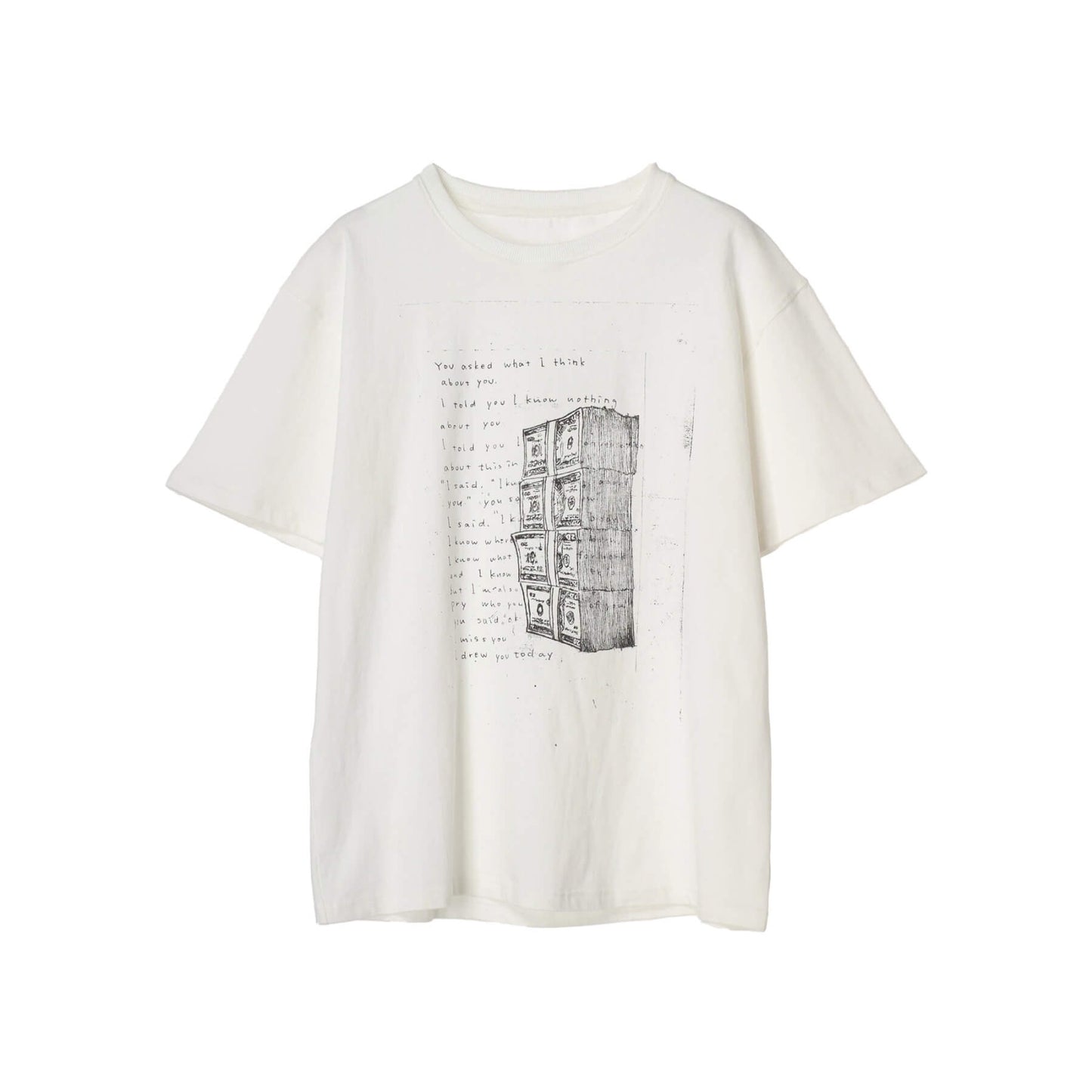 70%OFF|Message T-shirt