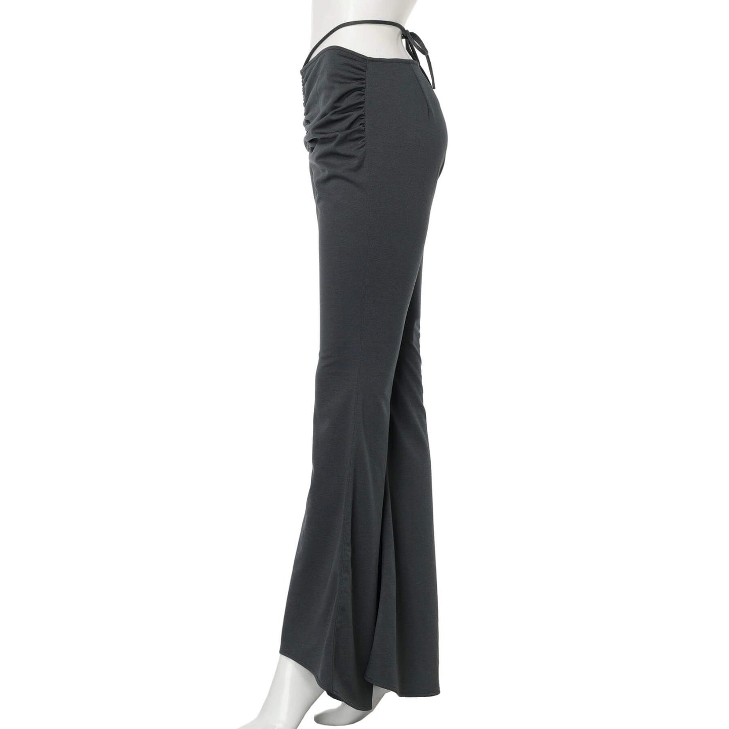 70%OFF|Gather flare pants