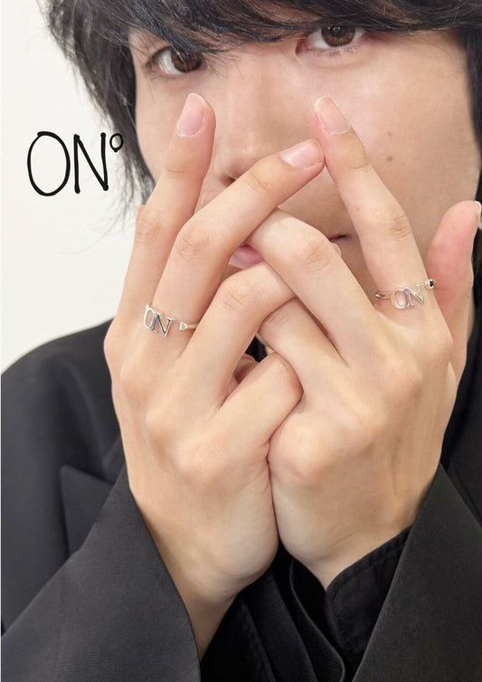 ON° Logo Diamond Ring