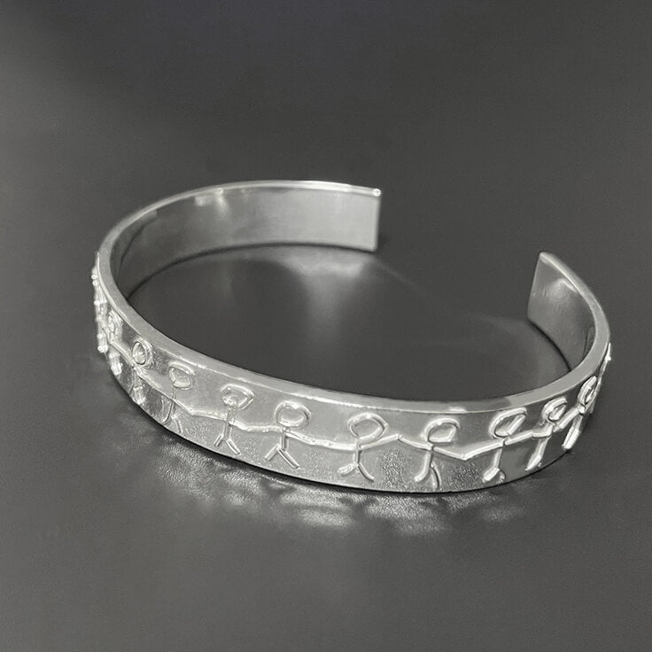 Stick Figures Bangle