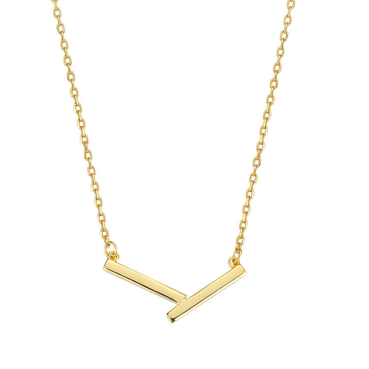 バーチャームネックレス