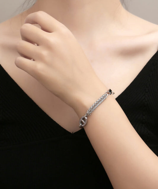 チャーム&3種チェーン切替ブレスレット