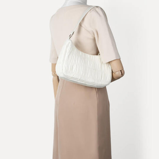 ショルダーチェーン付ホーボーバッグ