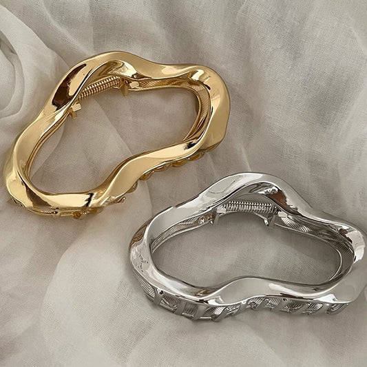 ニュアンスメタルヘアクリップ