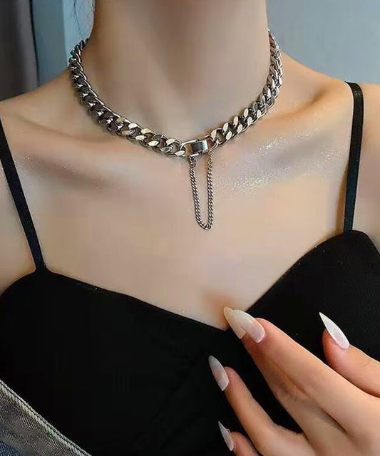 キヘイチェーンクラスプネックレス