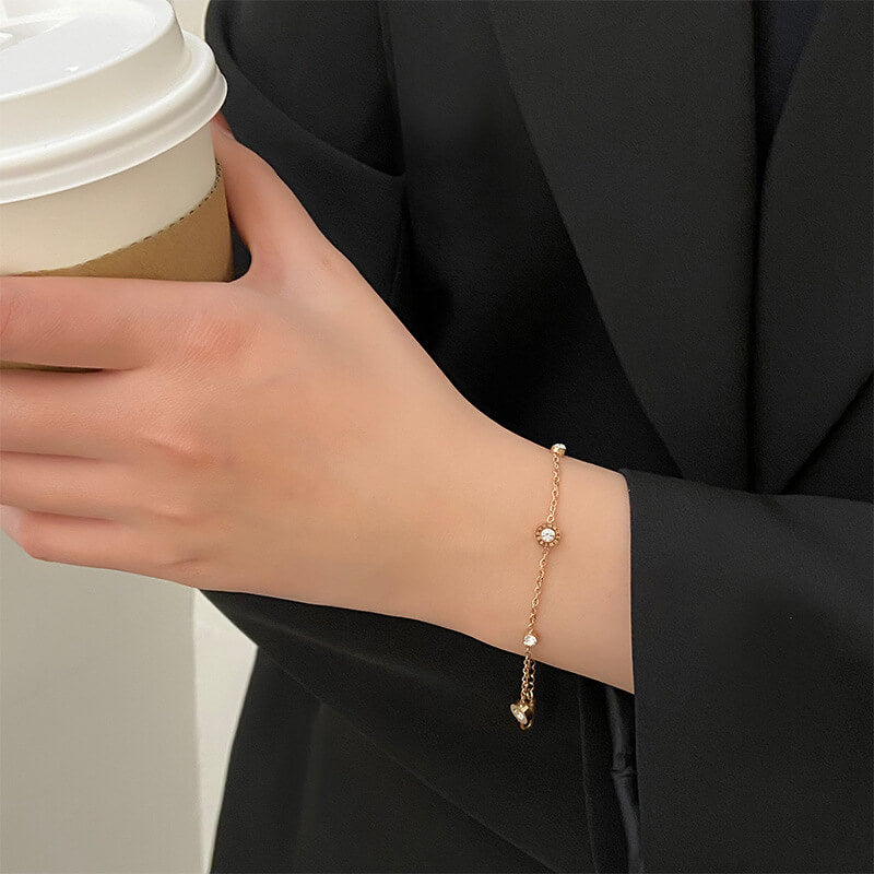 チェーンステーションブレスレット