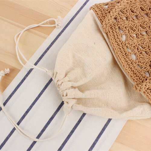 透かし編みトートバッグ