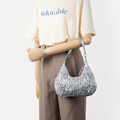 シャーリングホーボーバッグ