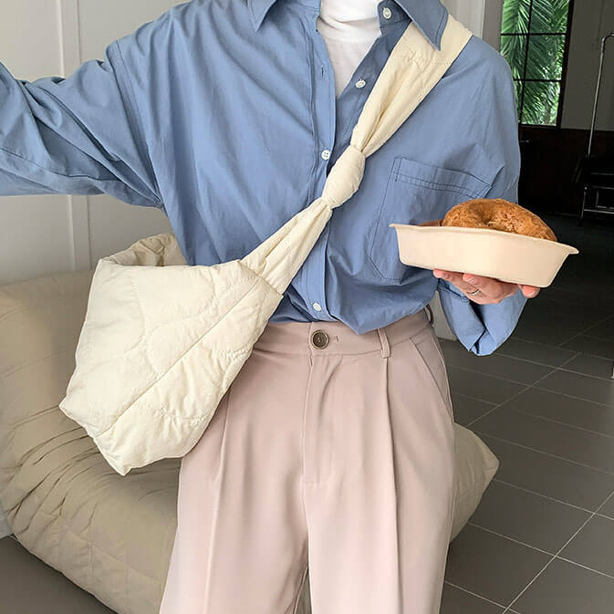 キルティングショルダーバッグ