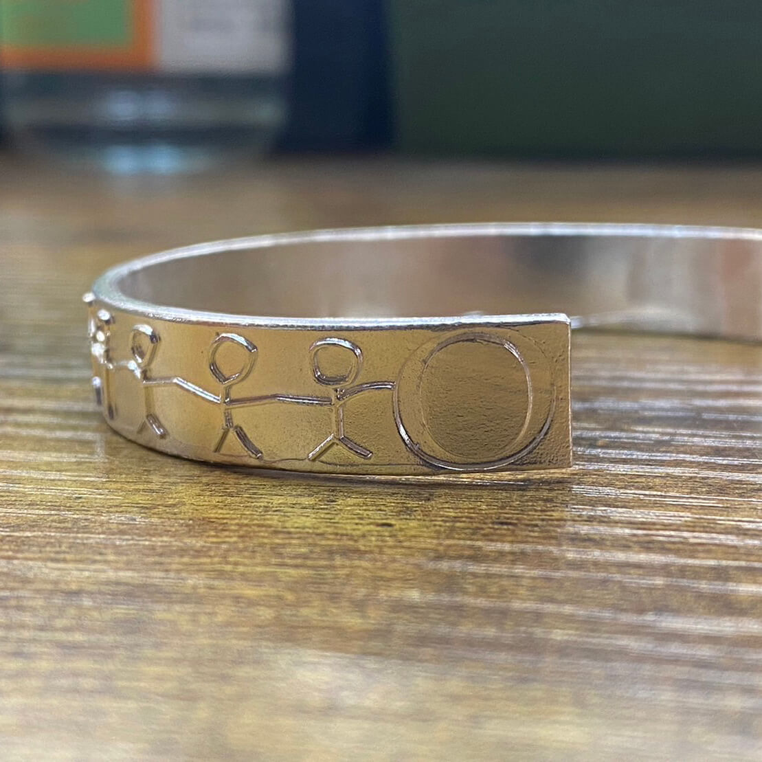 Stick Figures Bangle