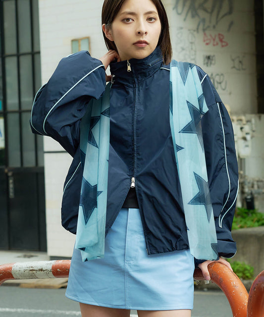 フードスカーフ付2WAYブルゾン