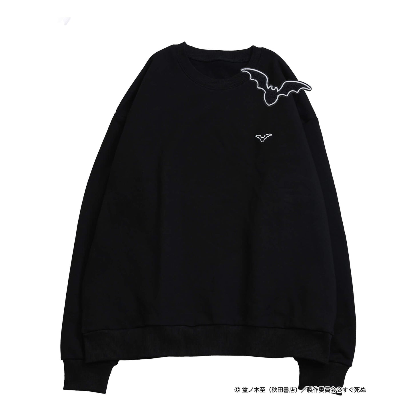 30%OFF|サガラ刺繍バッジ付スウェット / 吸血鬼すぐ死ぬ