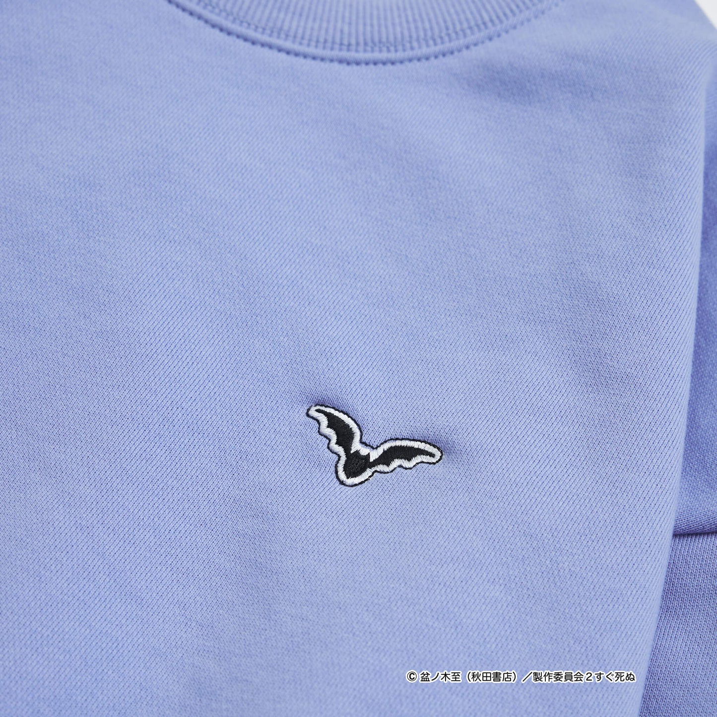 30%OFF|サガラ刺繍バッジ付スウェット / 吸血鬼すぐ死ぬ