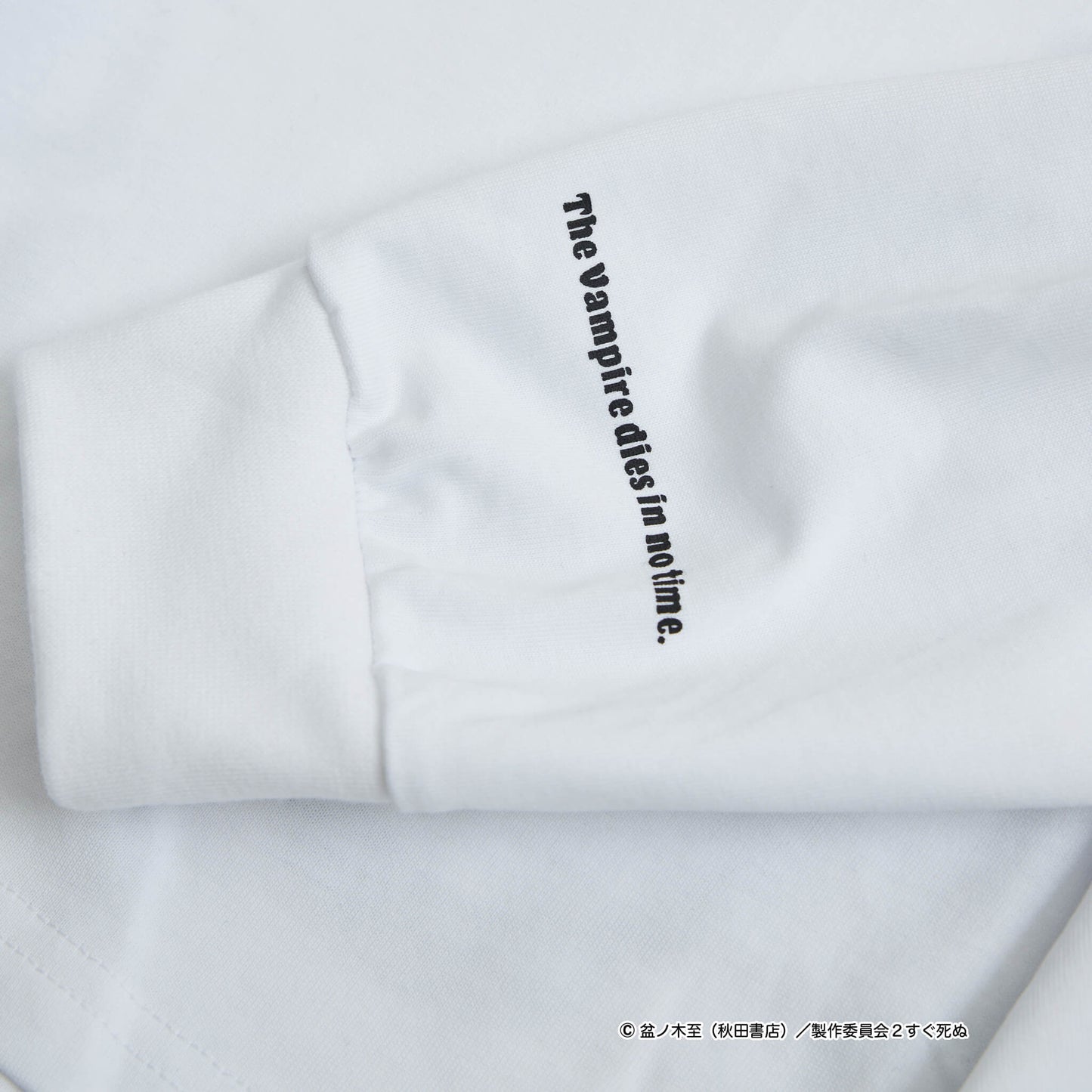 30%OFF|バックプリントTシャツ / 吸血鬼すぐ死ぬ