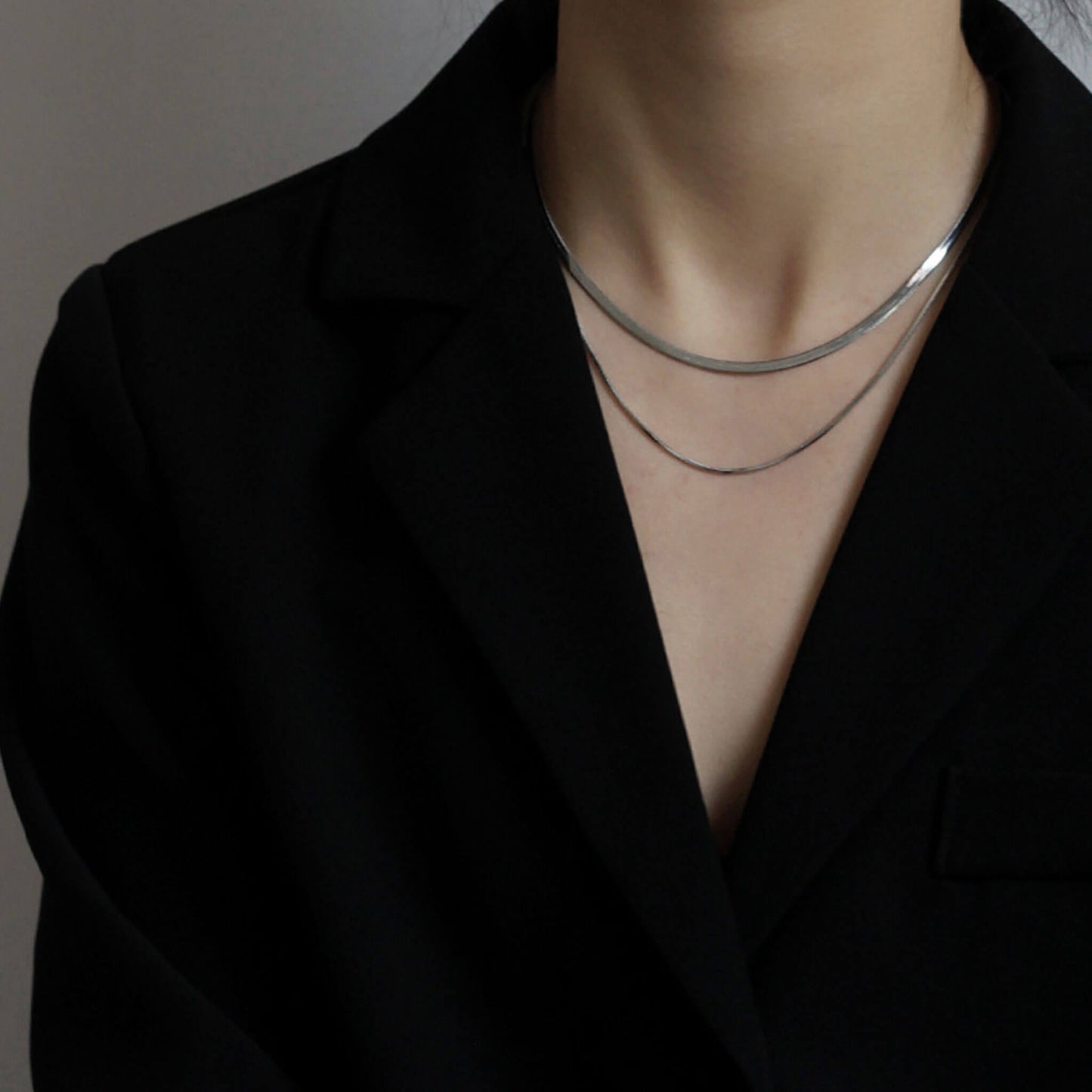 レイヤードネックレス