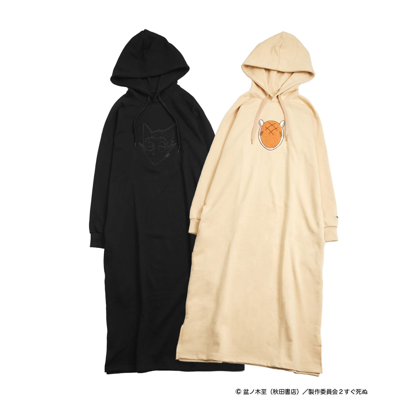 30%OFF|サガラ刺繍スウェットワンピース / 吸血鬼すぐ死ぬ