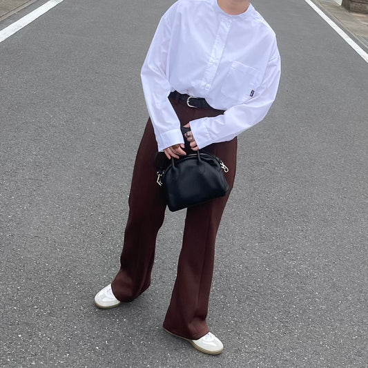 セミフレアパンツ