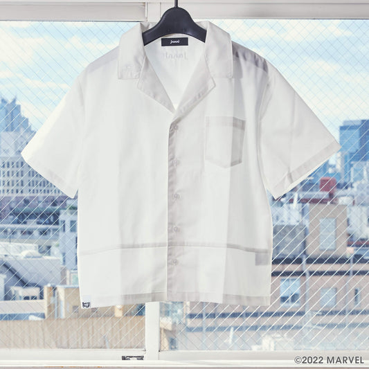 JENNI / MARVEL オープンカラーシャツ