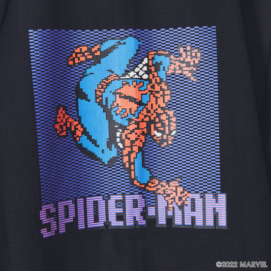 JENNI / MARVEL デニム&PUレザージャケット(プリント)