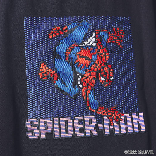 JENNI / MARVEL デニム&PUレザージャケット(刺繍)